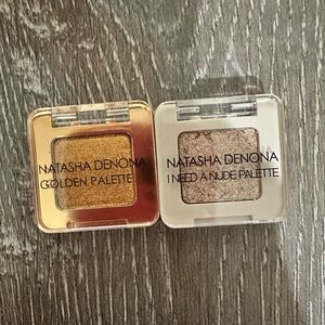 Natasha Denona Single Eyeshadow (Golden & I Need a Nude)